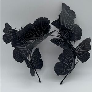 Black Butterfly Headband